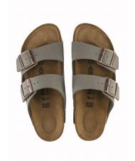 BIRKENSTOCK ARIZONA Sandalo in nabuk stone - Scarpe Uomo - 3