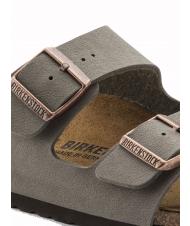 BIRKENSTOCK ARIZONA Sandalo in nabuk stone - Scarpe Uomo - 6