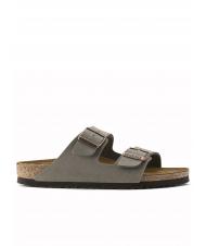 BIRKENSTOCK ARIZONA Sandalo in nabuk stone - Scarpe Uomo - 2