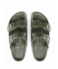BIRKENSTOCK ARIZONA ESSENTIAL Sandalo in gomma khaki - Scarpe Unisex - 3