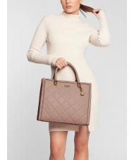 GUESS ABEY ELITE Tote Borsa a mano, con tracolla rosewood - Borse Donna - 7