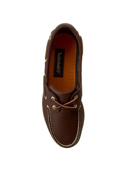2 EYE BOAT Scarpe da barca in pelle brown - Scarpe Uomo