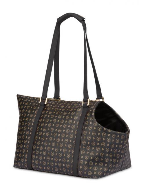 HERITAGE DOG Borsa trasportino a spalla Nero - Articoli per animali