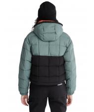 TIMBERLAND HOODER PUFFER Giubbotto imbottito ECO balsam green/black - Piumini Donna - 4