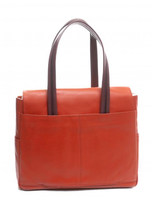LADY BUSINESS Borsa in pelle porta pc 13" rosso - Borse Donna