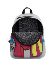 KIPLING DELIA MTV + Zaino in tessuto riciclato oversized mtv - Zaini Scuola & Tempo Libero - 4