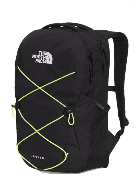 JESTER  Zaino outdoor con porta pc 15" tnfblackheather/ledyellow - Zaini Scuola & Tempo Libero