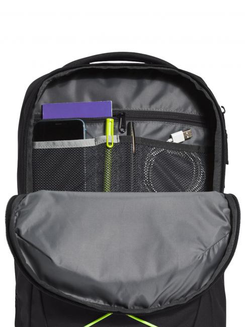 JESTER  Zaino outdoor con porta pc 15" tnfblackheather/ledyellow - Zaini Scuola & Tempo Libero