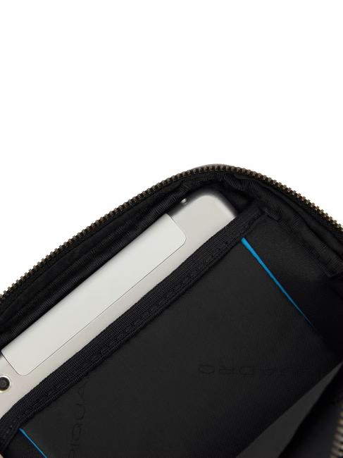 MODUS RESTYLING Borsello per ipad mini in pelle Nero - Tracolle Uomo