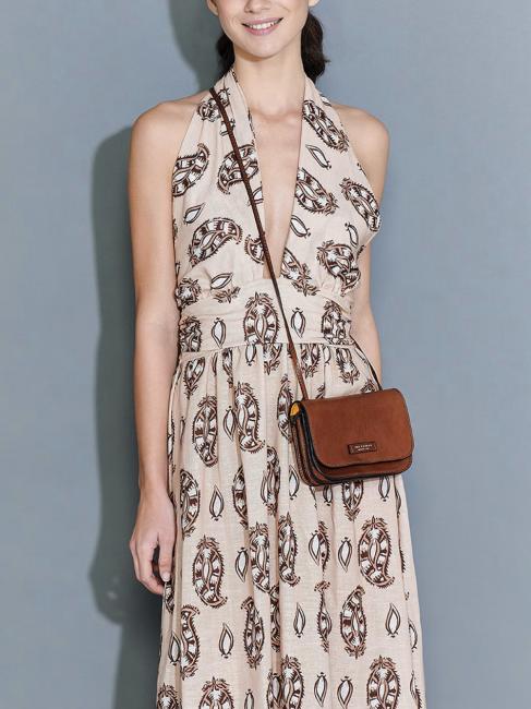 RUSTICI Borsa in pelle a tracolla MARRONE - Borse Donna