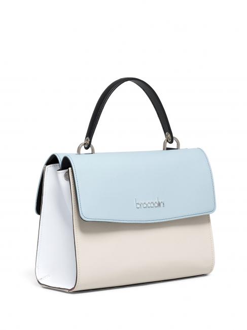 ALICIA Borsa cartelletta con tracolla beige/multi - Borse Donna