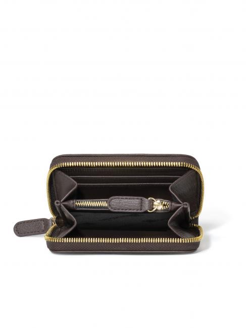 MONORANGE Portafoglio medio zip around marrone - Portafogli Donna