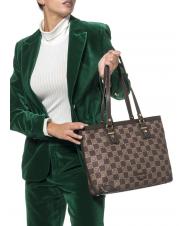 BRACCIALINI MONORANGE Borsa shopper a spalla marrone - Borse Donna - 4