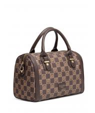 BRACCIALINI MONORANGE Borsa bauletto con tracolla marrone - Borse Donna - 2