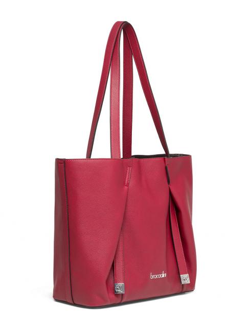 GIO Shopper con pochette estraibile rosso - Borse Donna