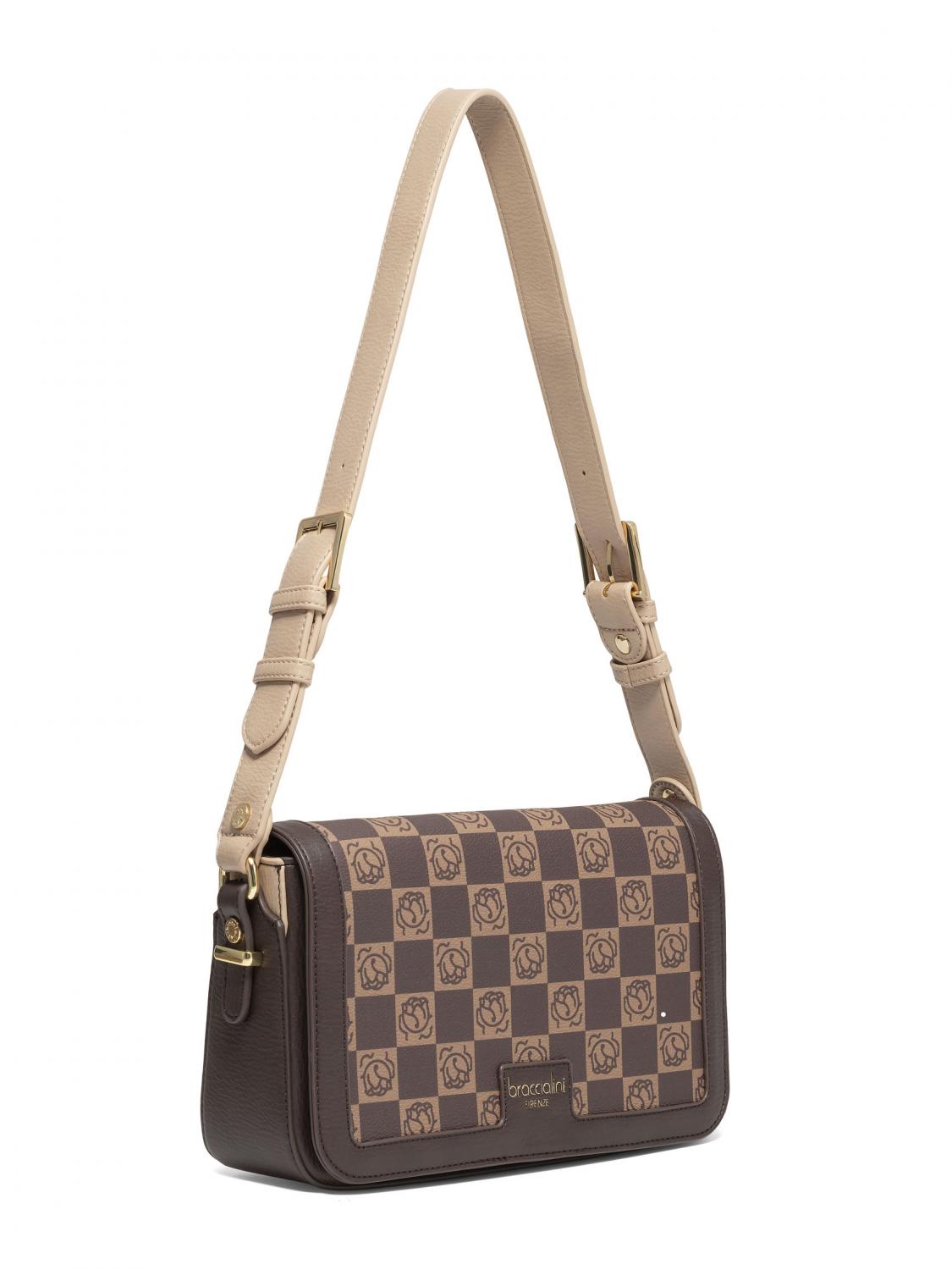 Borsa a spalla in similpelle Braccialini Jinny - Di Caro Big