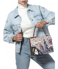 BRACCIALINI CARTOLINE DUBAI Borsa cartelletta tracolla Fantasia - Borse Donna - 4