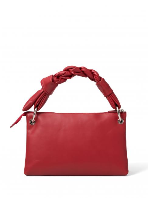 CHARLIZE Borsa a spalla in pelle carminio - Borse Donna