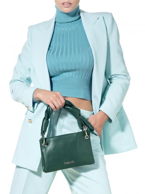 CHARLIZE Borsa piccola in pelle VERDE - Borse Donna
