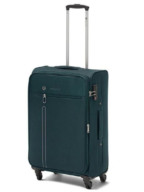 ONE WAY Set 3 trolley bagaglio a mano, medio e grande espandibili carta da zucchero - Set Trolley