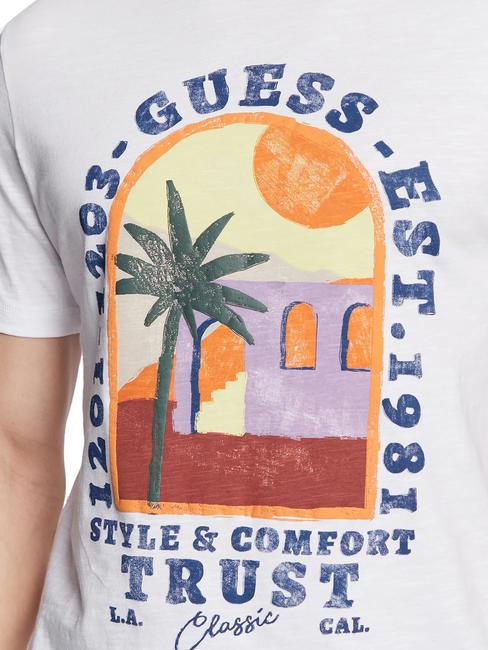 PALM WINDOW T-shirt con stampa purwhite - T-shirt Uomo
