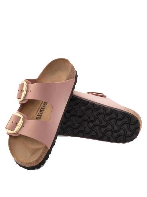 ARIZONA BIG BUCKLE Ciabattina in pelle nabuk old rose - Scarpe Donna