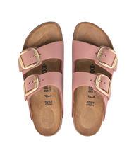 BIRKENSTOCK ARIZONA BIG BUCKLE Ciabattina in pelle nabuk old rose - Scarpe Donna - 3