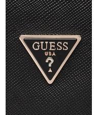 GUESS NOELLE Borsa shopper saffiano NERO - Borse Donna - 4