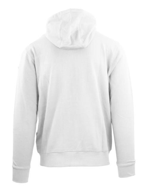 NEWPORT USA EST Felpa con cappuccio e tasca bianco - Felpe Uomo