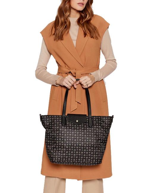 HERITAGE SOFT Shopping bag, con tracolla Nero - Borse Donna