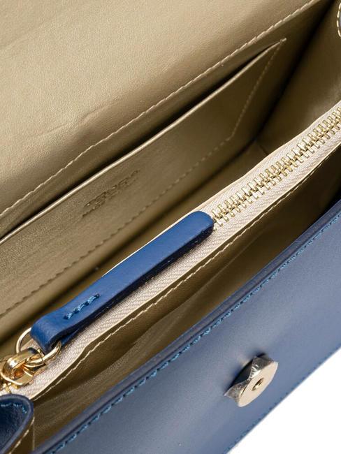 LILY  Mini bag in pelle blu elettrico - Borse Donna