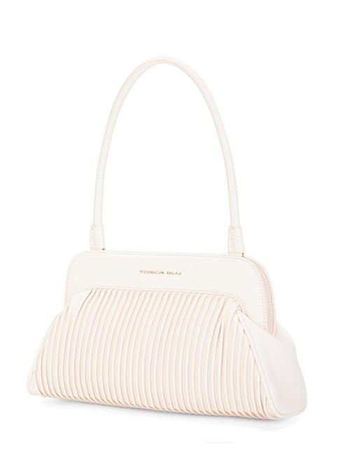 PLISSE Borsa a spalla bianco - Borse Donna