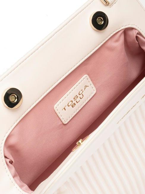 PLISSE Borsa a spalla bianco - Borse Donna