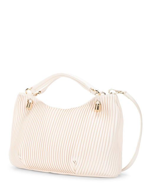 PLISSE Borsa con tracolla bianco - Borse Donna