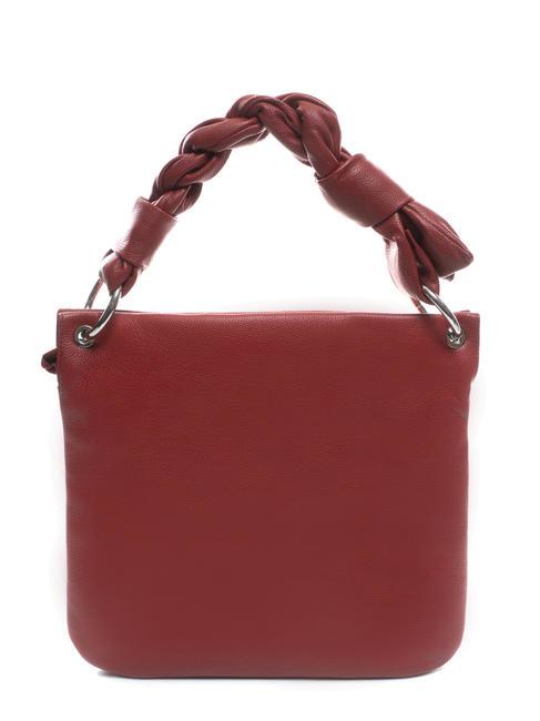CHARLIZE Borsa a mano in pelle con tracolla carminio - Borse Donna