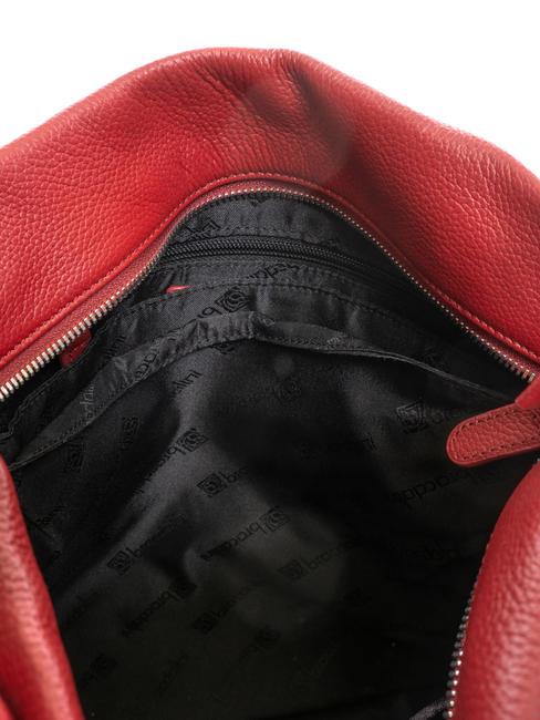 CHARLIZE Borsa a mano in pelle con tracolla carminio - Borse Donna
