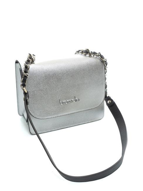MICHELLE Borsa in pelle a tracolla ARGENTO - Borse Donna