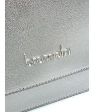 BRACCIALINI MICHELLE Borsa in pelle a tracolla ARGENTO - Borse Donna - 4