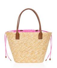MANDARINA DUCK SEASHELL STRAW Borsa a spalla pink bubble - Borse Donna - 3
