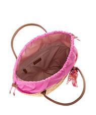 MANDARINA DUCK SEASHELL STRAW Borsa a spalla pink bubble - Borse Donna - 4