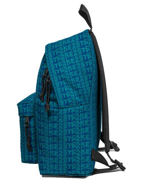 PADDED PAKR Zaino porta tablet sculpytype blue - Zaini Scuola & Tempo Libero