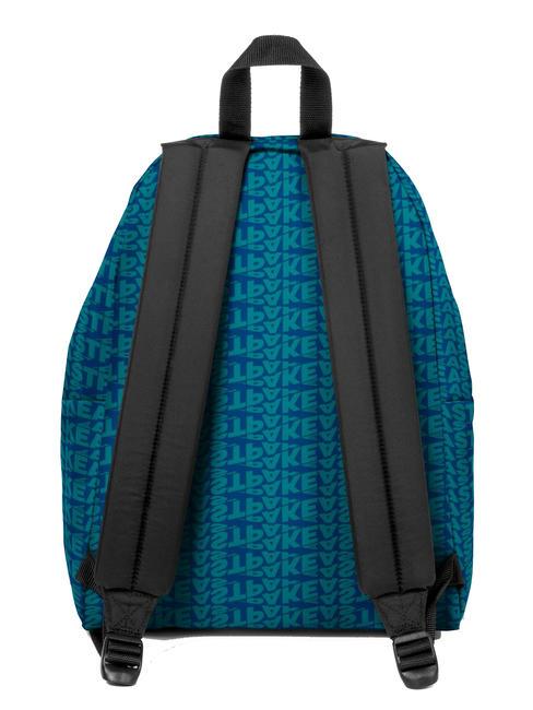 PADDED PAKR Zaino porta tablet sculpytype blue - Zaini Scuola & Tempo Libero