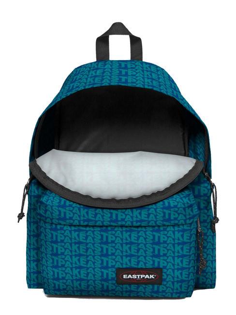PADDED PAKR Zaino porta tablet sculpytype blue - Zaini Scuola & Tempo Libero