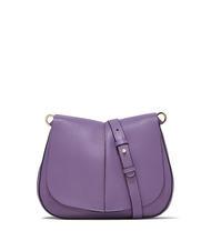 GIANNI CHIARINI HELENA ROUND Borsa in pelle doppia tracolla glicine - Borse Donna - 3