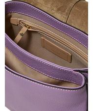 GIANNI CHIARINI HELENA ROUND Borsa in pelle doppia tracolla glicine - Borse Donna - 5