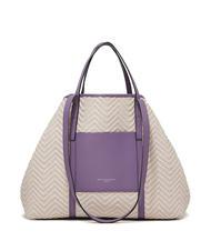 GIANNI CHIARINI SUPERLIGHT Shopping bag in paglia e pelle - Borse Donna