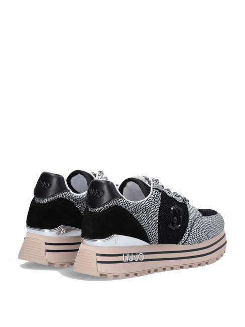 MAXI WONDER 57 Sneakers platform stampa pitone purity - Scarpe Donna