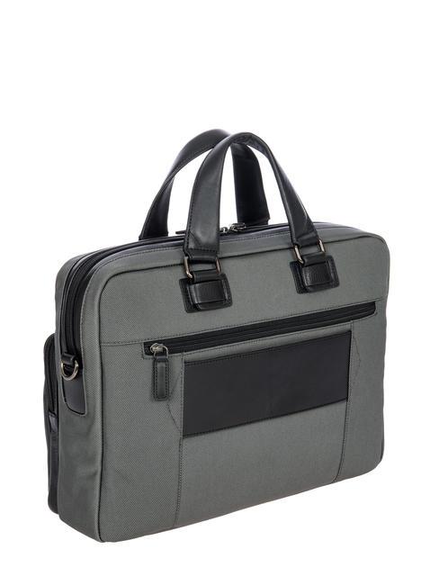 MONZA Cartella porta PC 15", con tracolla grigio/nero - Cartelle Lavoro