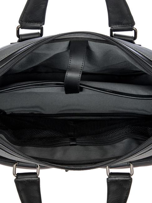 MONZA Cartella porta PC 15", con tracolla grigio/nero - Cartelle Lavoro