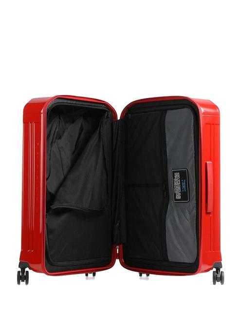 PQ-LIGHT Trolley medio ultra slim ROSSO - Trolley Rigidi